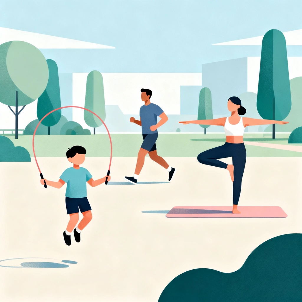 Как да включим упражненията в ежедневието на семейството